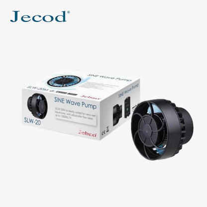 Jebao Jecod SLW Series Aquarium Wavemaker Pump – Manual Control SINE Wave Water Circulation Pump for Freshwater & Saltwater Fish Tanks