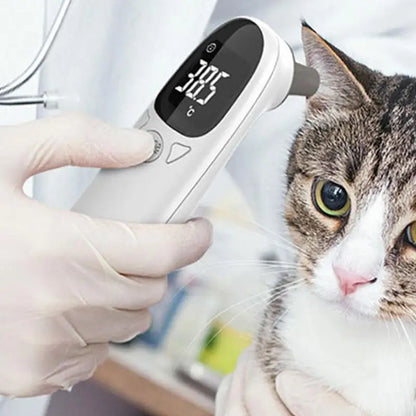 Infrared Pet Ear Thermometer – Non-Contact Digital Temperature Monitor for Dogs, Cats & Animal Care