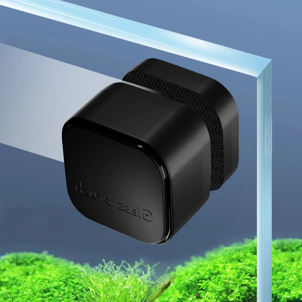 Magnetic Aquarium Glass Cleaner – Mini Algae Scraper Brush for Fish Tank Maintenance & Glass Cleaning