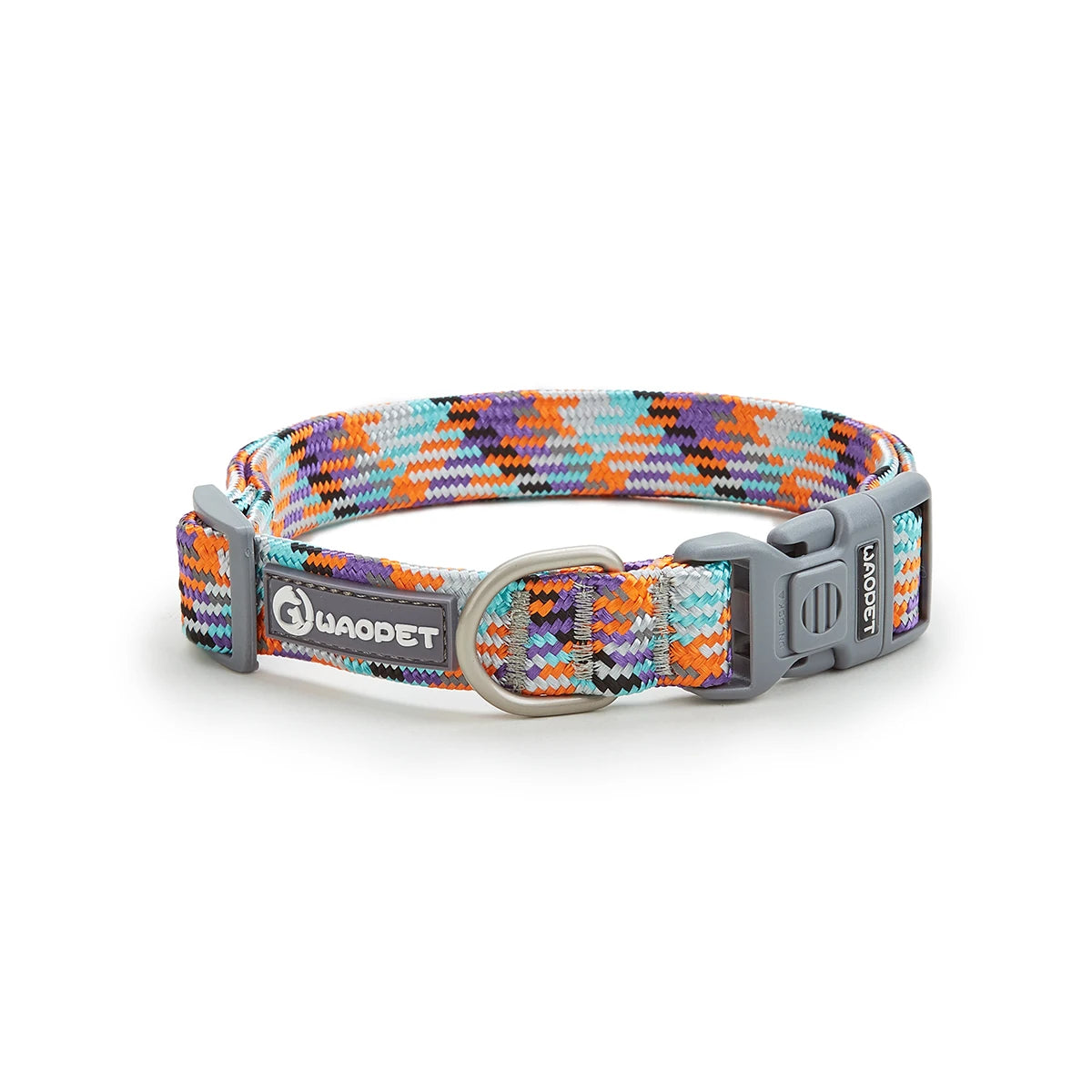 Adjustable Reflective Dog Collar – Durable Nylon Collar for Medium & Large Dogs