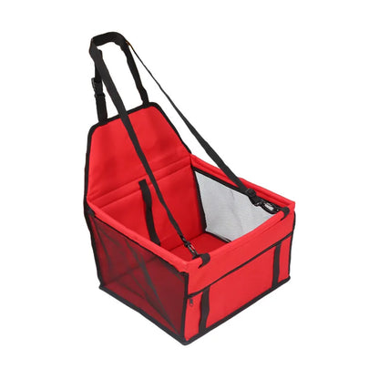 Foldable Dog Car Seat Cover Hammock – Stable Travel Safety Seat for Dogs & Cats