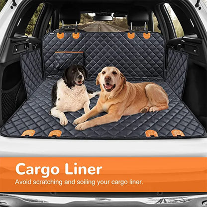 Waterproof Dog Car Seat Cover – Travel Hammock & Rear Back Seat Safety Protector for Small, Medium & Large Dogs