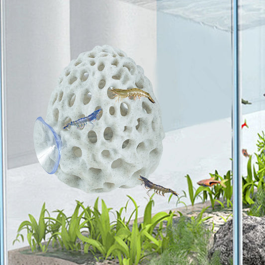 Aquarium Shrimp & Betta Fish Hideout – Suction Cup Hiding Shelter for Small Fish, Guppies & Shrimp