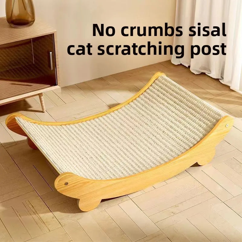 Sisal Cat Scratching Board – Wear-Resistant, Shavings-Resistant Cat Scratcher Sofa & Cat Nest for Indoor Cats