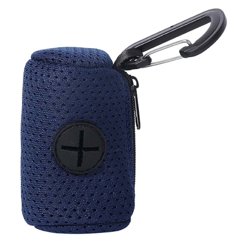 Dog Waste Bag Holder – Portable Pet Poop Bag Dispenser for Walking, Travel & Easy Cleanup