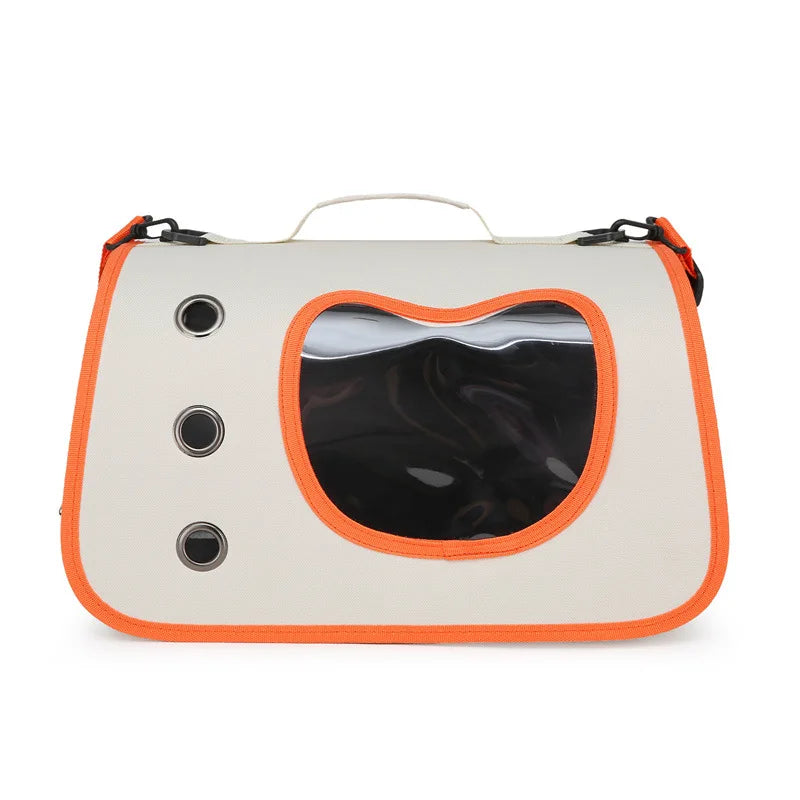 Portable Pet Carrier Bag – Foldable Breathable Shoulder Bag for Cats, Kittens & Small Dogs