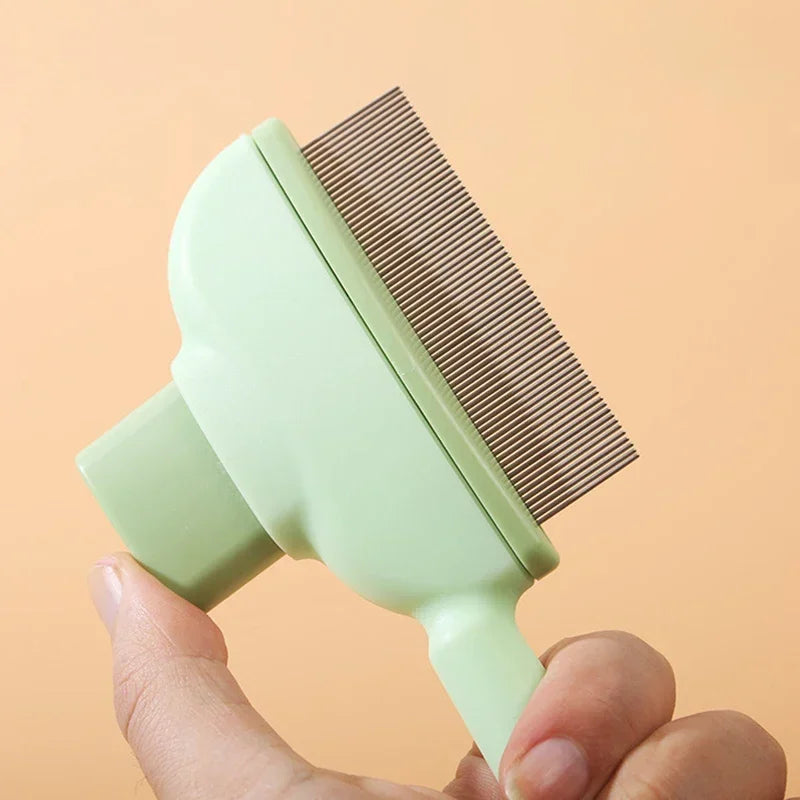 Pet Hair Removal Brush – Universal Grooming Comb for Cats, Loose Fur Cleaning & Beauty Care Tool