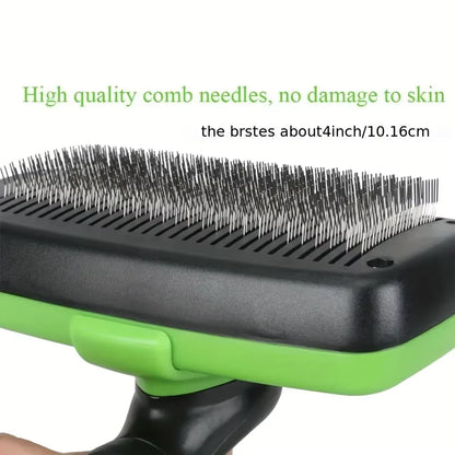 Pet Grooming Brush – Hair Removal, Deshedding & Massage Comb for Dogs, Cats & Puppies