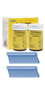 Pet Blood Glucose Monitoring Kit – All-in-One Digital Diabetes Testing System for Cats & Dogs, Home or Clinic Use