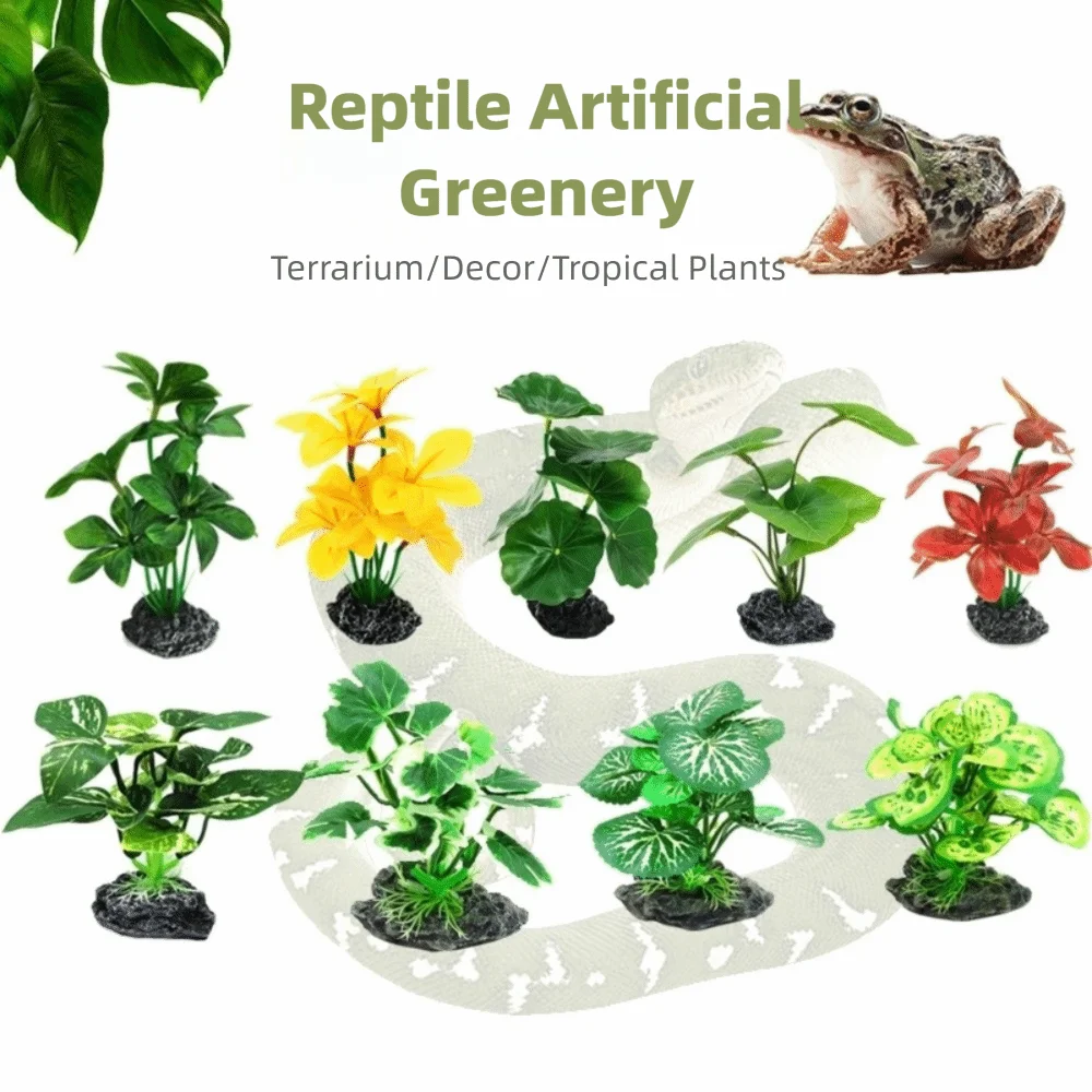 Realistic Artificial Aquarium Plants – Silk-Texture Fish Tank Decorations for Betta Fish & Aquariums