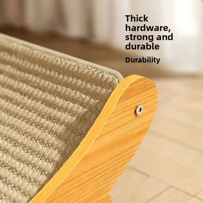 Sisal Cat Scratching Board – Wear-Resistant, Shavings-Resistant Cat Scratcher Sofa & Cat Nest for Indoor Cats