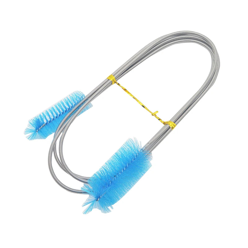 Aquarium Cleaning Brush Set – Stainless Steel Hose, Filter, Lily Pipe & Water Pump Cleaning Tools