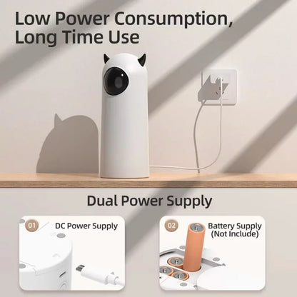 Smart Automatic Infrared Cat Teaser – Interactive LED Toy with Long Battery Life for Indoor Cats & Kittens