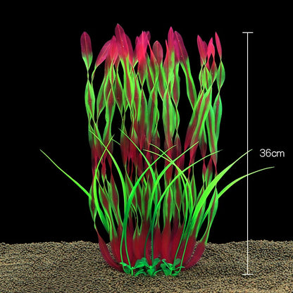 Artificial Aquarium Plants – Realistic Underwater Water Grass Decorations for Fish Tanks & Aquariums