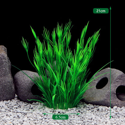 Artificial Aquarium Plants – Realistic Underwater Water Grass Decorations for Fish Tanks & Aquariums