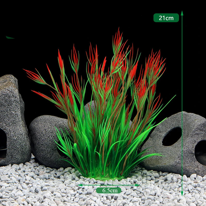 Artificial Aquarium Plants – Realistic Underwater Water Grass Decorations for Fish Tanks & Aquariums