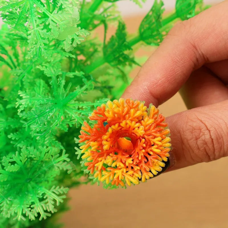 Artificial Aquarium Plant – Realistic Long Willow Kelp Water Grass Decoration for Fish Tanks & Aquariums