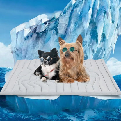 Dog Cooling Mat – Durable Summer Cooling Blanket & Cold Pad for Small, Large Dogs and Cats