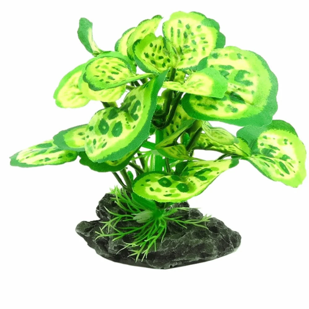 Realistic Artificial Aquarium Plants – Silk-Texture Fish Tank Decorations for Betta Fish & Aquariums
