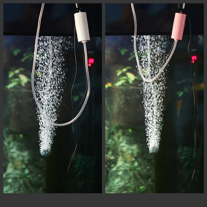 USB Aquarium Air Pump – Portable Mini Oxygen Aerator & Air Compressor for Fish Tanks (5V)