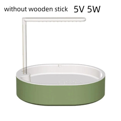 Circulating Water Automatic Bird Bathtub with Resting Stick Large-capacity Parrot Shower Comfort Bird Water Sprayer