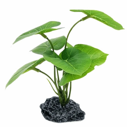 Realistic Artificial Aquarium Plants – Silk-Texture Fish Tank Decorations for Betta Fish & Aquariums
