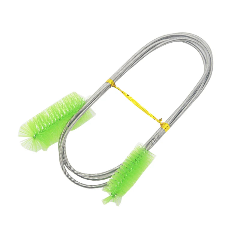 Aquarium Cleaning Brush Set – Stainless Steel Hose, Filter, Lily Pipe & Water Pump Cleaning Tools