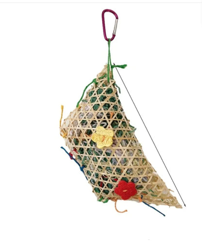 Parrot Toy Set – Interactive Bird Cage Toy Combination with Chewing, Climbing & Play Accessories for Parrots & Pet Birds