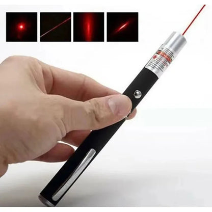 Pet Laser Pointer Cat Toy – Interactive LED Laser with 5 Light Modes for Cats & Kittens