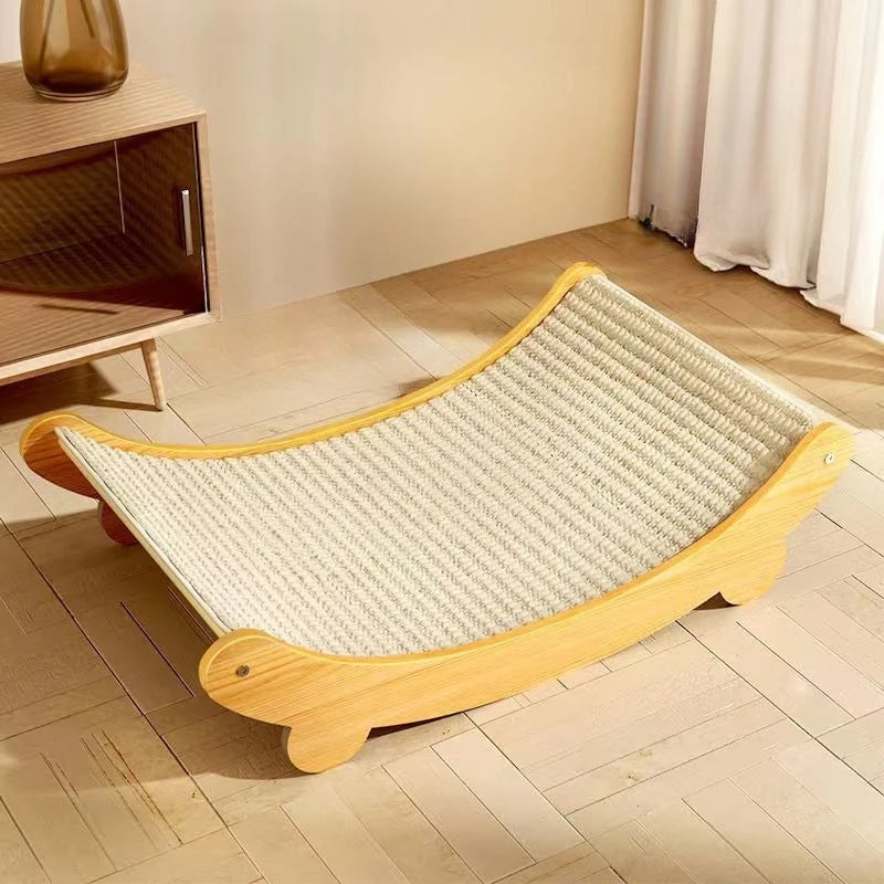 Sisal Cat Scratching Board – Wear-Resistant, Shavings-Resistant Cat Scratcher Sofa & Cat Nest for Indoor Cats
