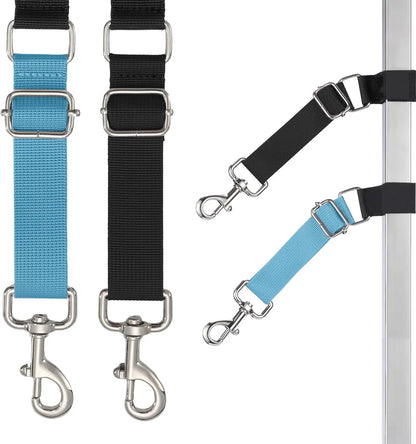2-Pack Adjustable Pet Grooming Loops – Grooming Arm Extension Straps for Bathing, Grooming & Trimming
