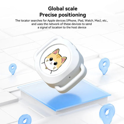 Smart GPS Pet Tracker – Mini Waterproof Long-Range GPS Collar Tracker for Cats & Dogs, iOS Compatible