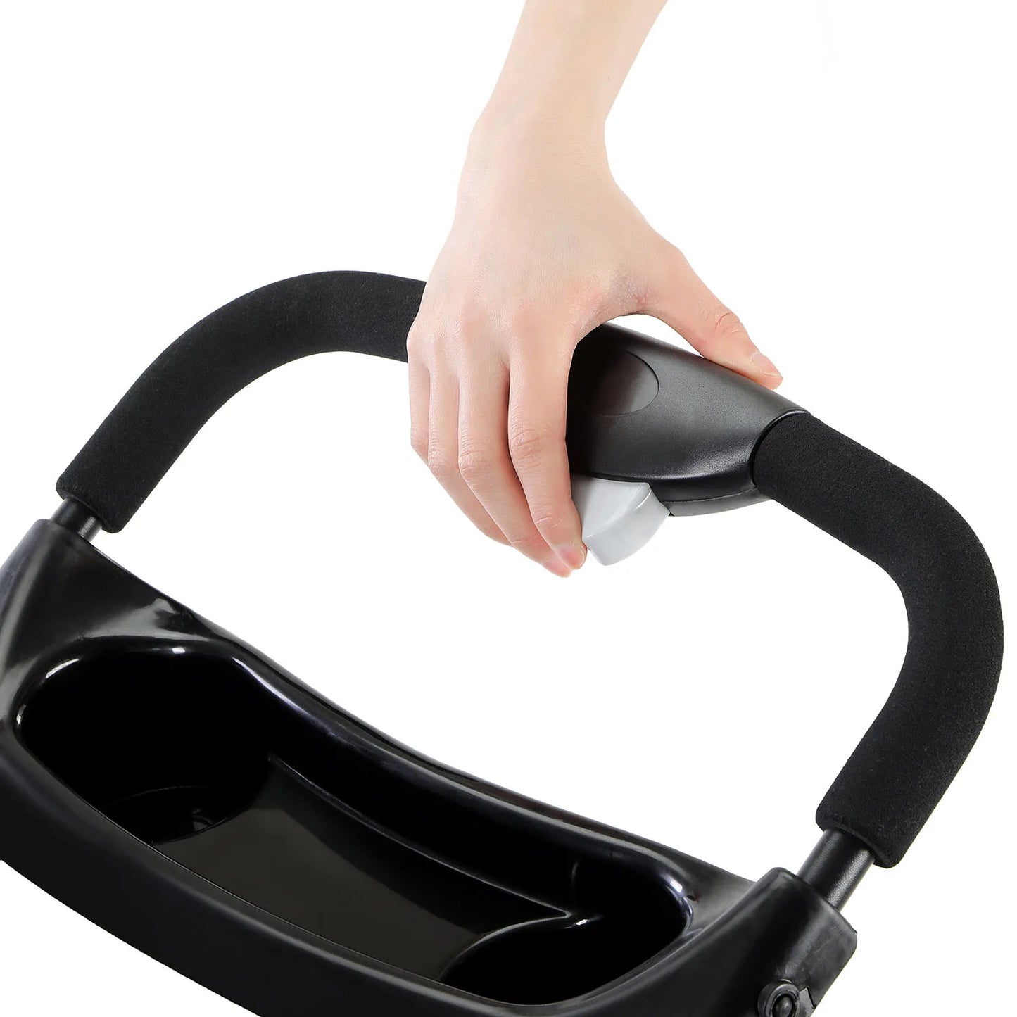 3-in-1 Pet Stroller with Removable Carrier – Foldable All-Terrain Stroller with Sunshade for Small & Medium Dogs and Cats