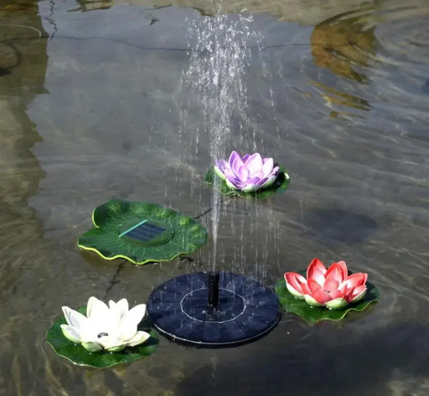 Mini Solar Water Fountain – Floating Solar Fountain Pump for Bird Baths, Garden Ponds & Outdoor Water Features