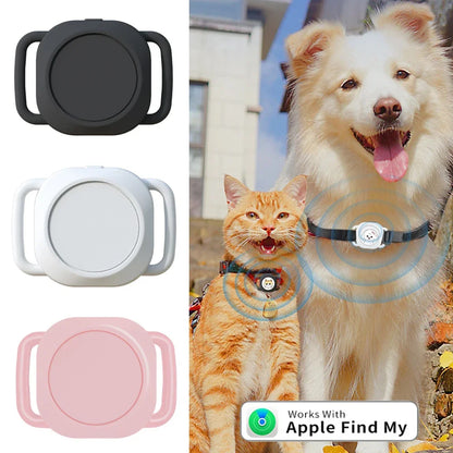 Smart GPS Pet Tracker – Mini Waterproof Long-Range GPS Collar Tracker for Cats & Dogs, iOS Compatible