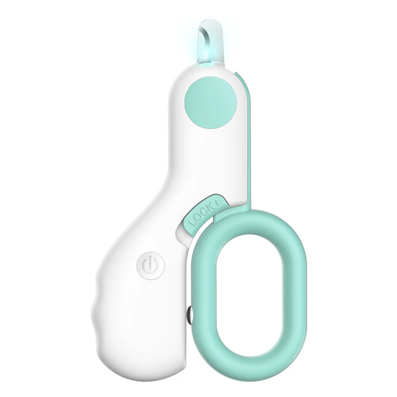 LED Pet Nail Clipper – Professional Safety Claw Trimmer with LED Light & Safety Lock for Dogs, Cats, Puppies & Kittens