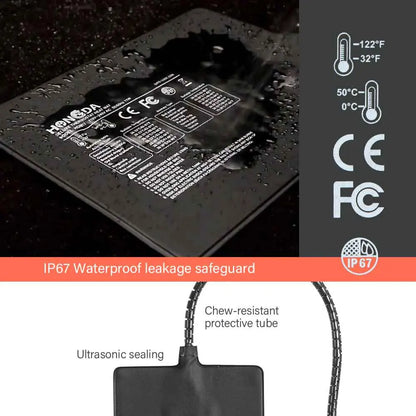 6W/11W/23W/36W Reptile Heating Pad – PVC Heat Mat with Adjustable Thermostat for Terrariums, Aquariums, Turtles, Snakes, Lizards & Seedlings