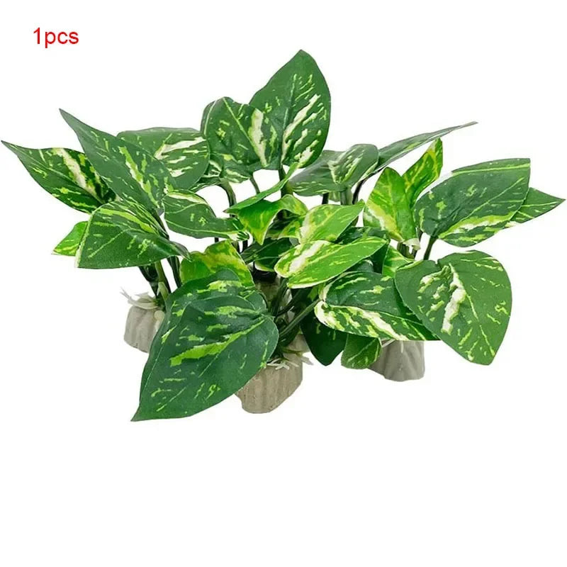 Artificial Aquarium Grass Plant – Realistic Underwater Fish Tank Decoration for Aquariums