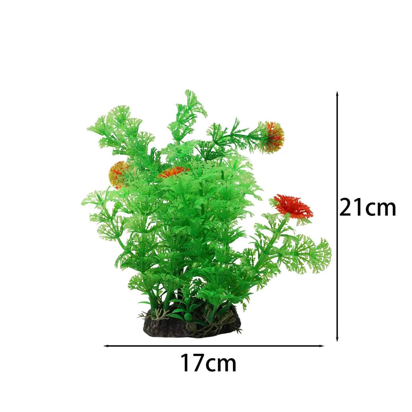 Artificial Aquarium Plant – Realistic Long Willow Kelp Water Grass Decoration for Fish Tanks & Aquariums