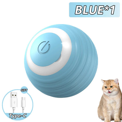 Wobble Wag Giggle Glow Ball – Interactive Dog, Cat Toy with Fun Giggle Sounds When Rolled or Shaken
