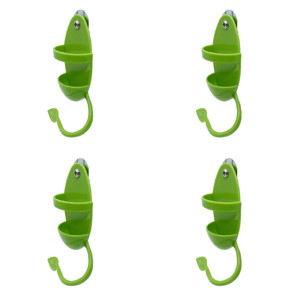 4Pcs Durable Foraging Feeder Box Portable Easy Clean Cuttlebone Feeder Hanging Interactive Feeding Perch Toy Parrot
