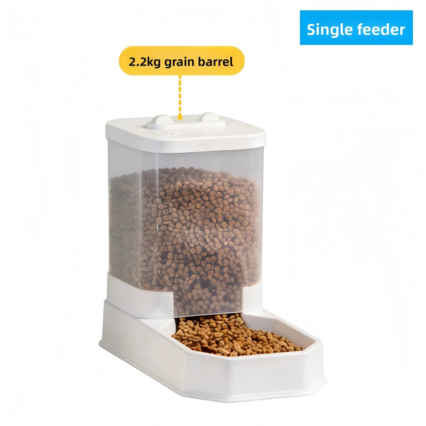 4L Automatic Pet Feeder & Water Dispenser Set – BPA-Free Non-Electric Gravity Food Station for Cats & Dogs