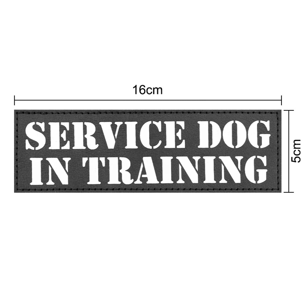 Personalized Tactical Dog Patch – Custom Name ID Label for Dog Harness, Vest & Collar