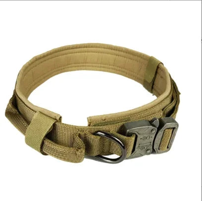 Military Tactical Dog Collar Camouflage Medium Large Dog Collars For Walking Training Duarable Dog Collar for German Shepard