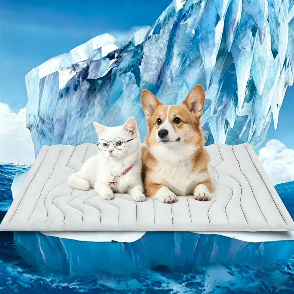 Dog Cooling Mat – Durable Summer Cooling Blanket & Cold Pad for Small, Large Dogs and Cats