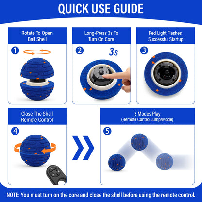 Smart Interactive Dog Toy Ball – Rechargeable Automatic Moving E-TPU Ball for Aggressive Chewers, Small & Medium Dogs