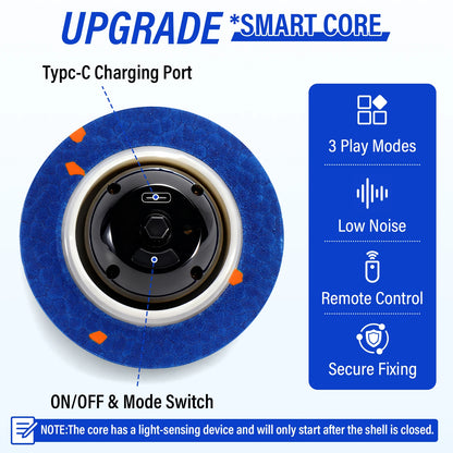 Smart Interactive Dog Toy Ball – Rechargeable Automatic Moving E-TPU Ball for Aggressive Chewers, Small & Medium Dogs
