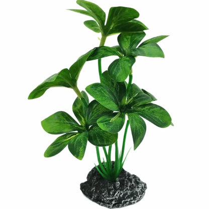 Realistic Artificial Aquarium Plants – Silk-Texture Fish Tank Decorations for Betta Fish & Aquariums