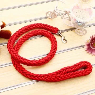 4.5ft Heavy Duty Dog Leash – Durable Nylon Braided Walking Lead for Small, Medium & Large Dogs, Ideal for Walking, Hunting & Camping