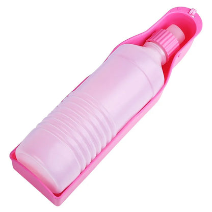 Leakproof Portable Dog Water Bottle – Travel Drinking Cup & Water Feeder for Walking, Hiking & Outdoor Adventures